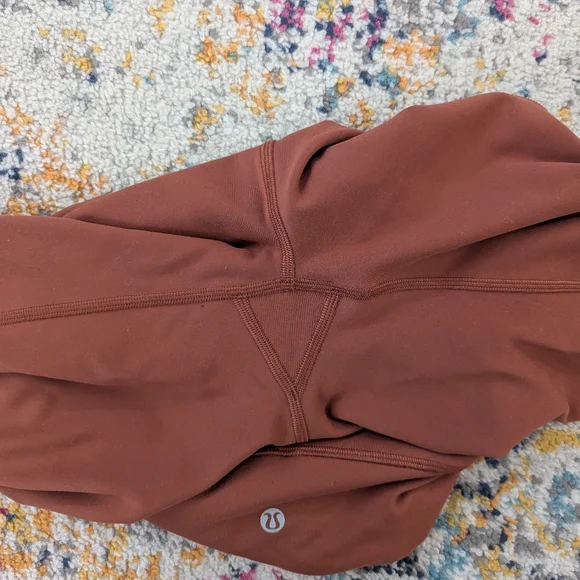 Lululemon Invigorate High-Rise Tight 28" Dark Terracotta, Size 6, Leggings - Picture 12 of 13